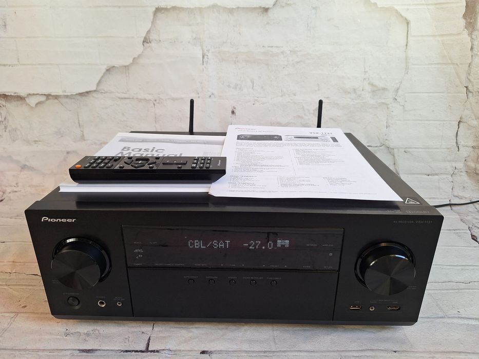 Mocny  Pioneer Vsx-1131  160W Wifi BT Atmos 4k60p  HDR Spotify 7.2