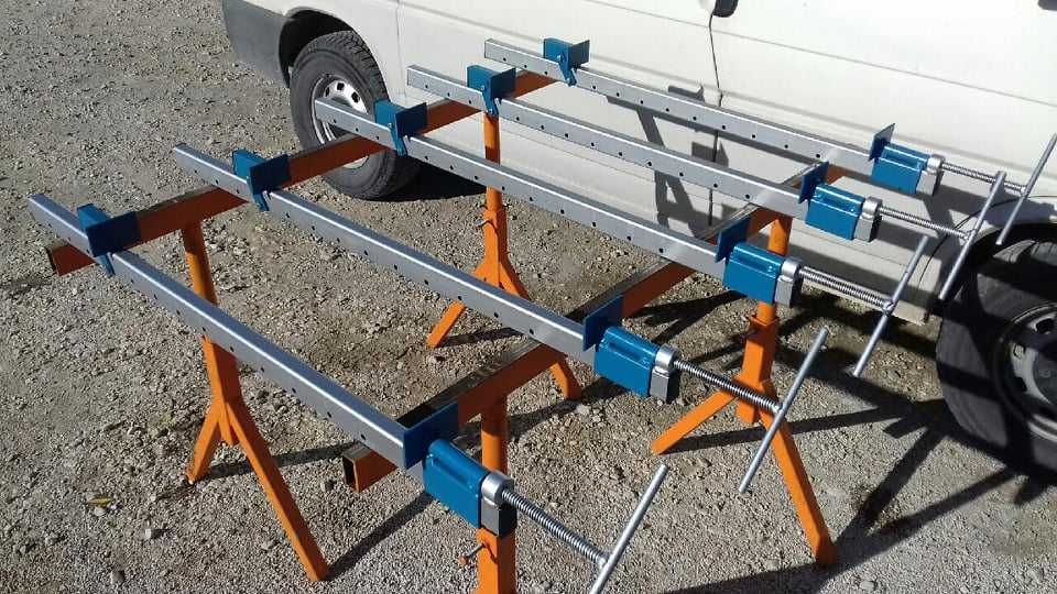 ściski stolarskie, ścisk stolarski, do desek, drewna, blatów, stopni