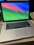 Macbook Pro 15,6 i7/8GB Ram/ 256GB
