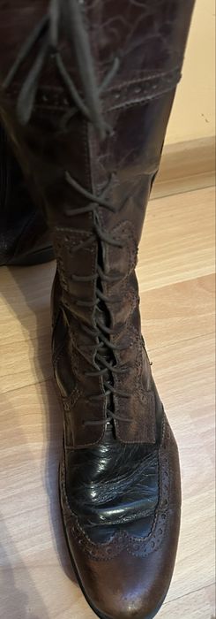 Kozaki damskie ze skóry Gino Rossi