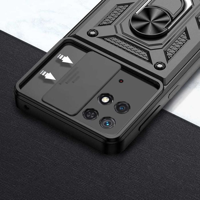 Etui Pancerne do Xiaomi Redmi 10C + Szkło Hartowane