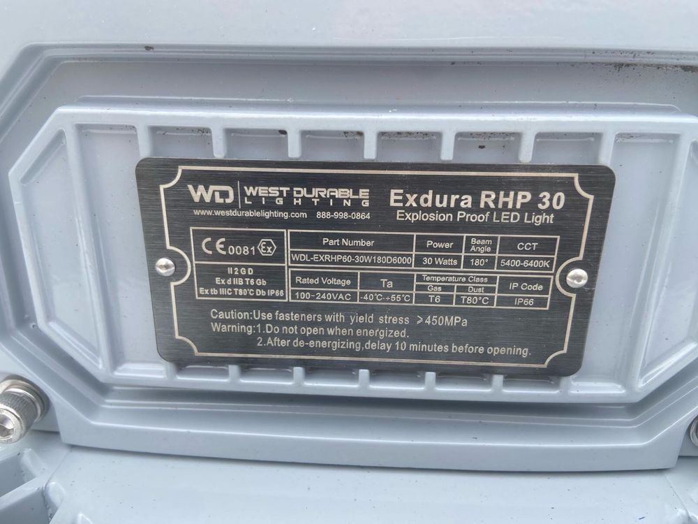 Lampa przemyslowa Led 30w 230 V  IP66