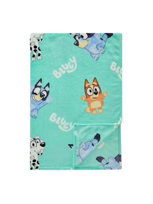 Ciepły kocyk dziecięcy Bluey koc polarowy 120x150cm prezent