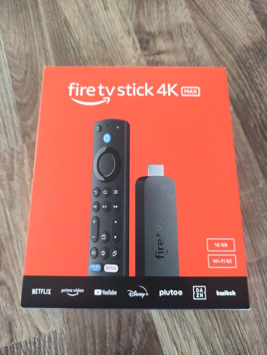 FireTv stick 4k max 16gb 2 gen, fire