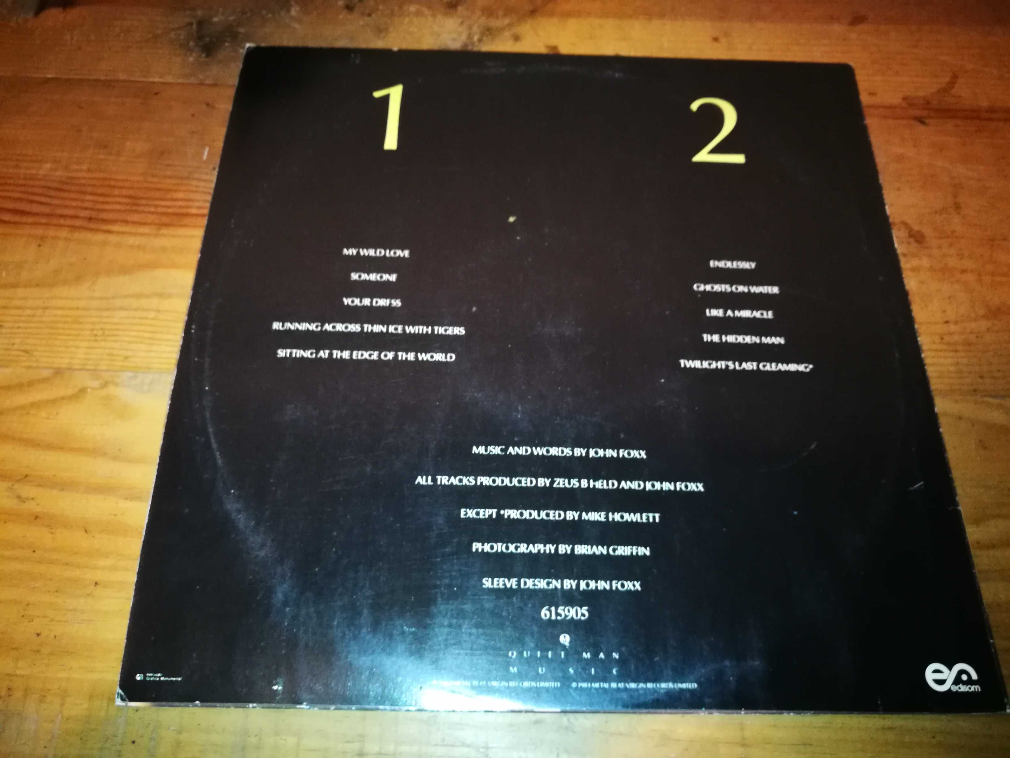 JOHN FOXX (New-Wave) - The Golden Section LP