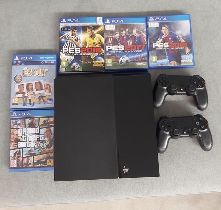 Playstatio 4 1 tb+ PSVR (novo) + Jogos + 2 comandos