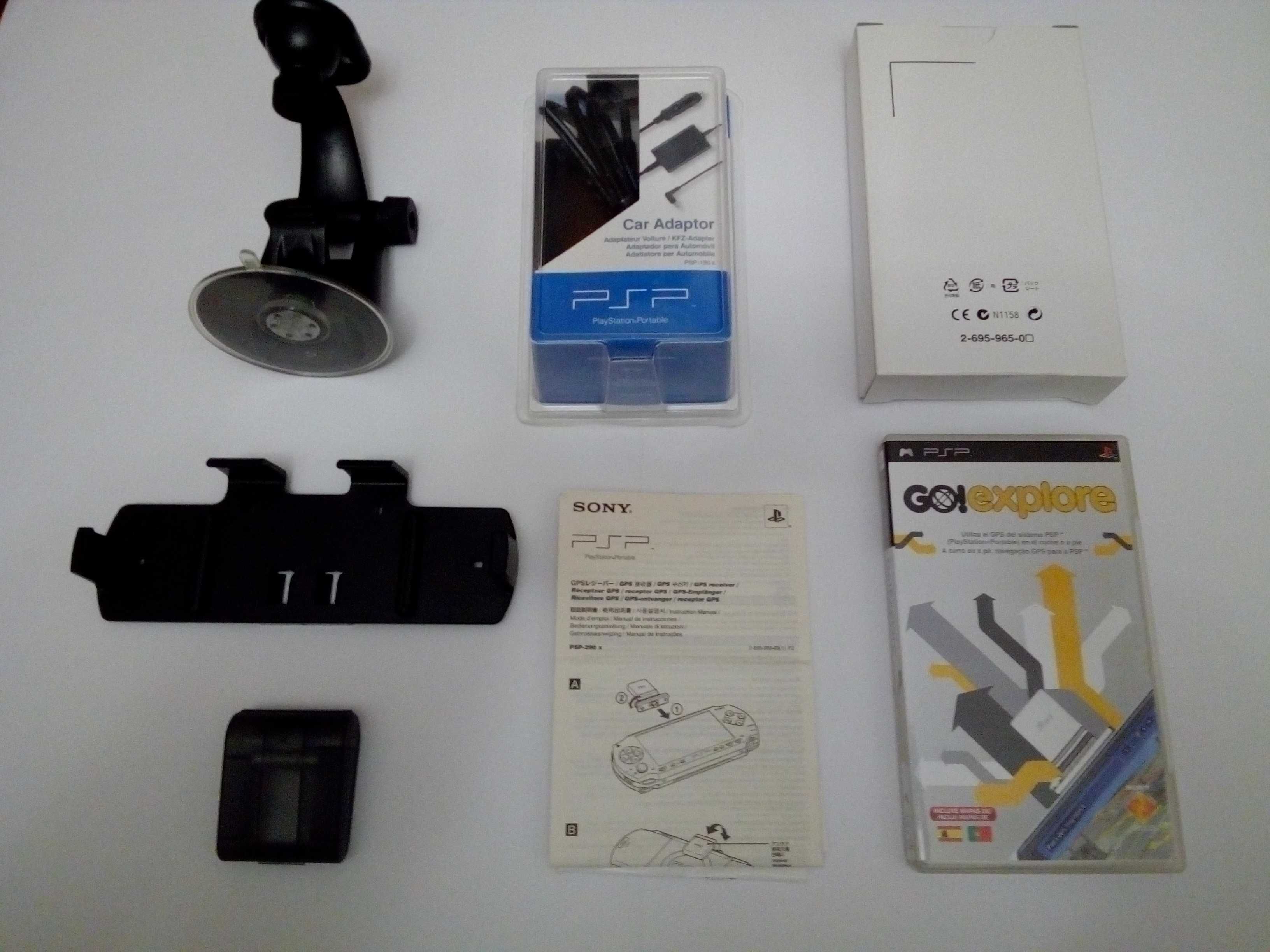 Sistema GPS para a consola PSP