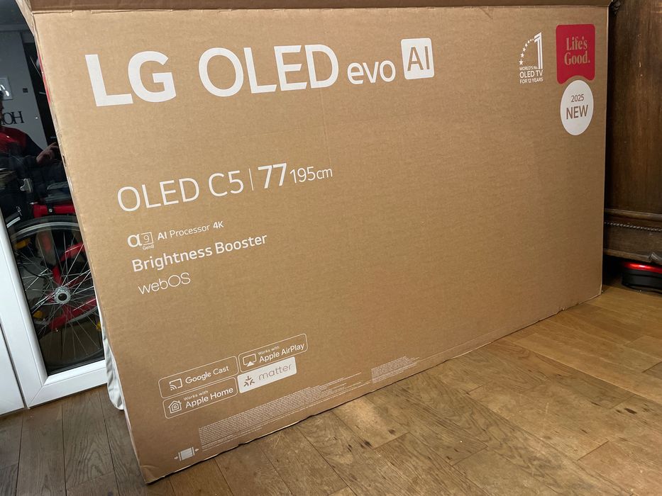 LG OLED C5 77C54LA 2025 nowy gwarancja 77’’’ 195cm