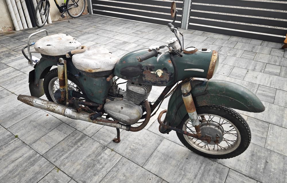 MZ ES 250/1 Jaskółka + dodatkowe części