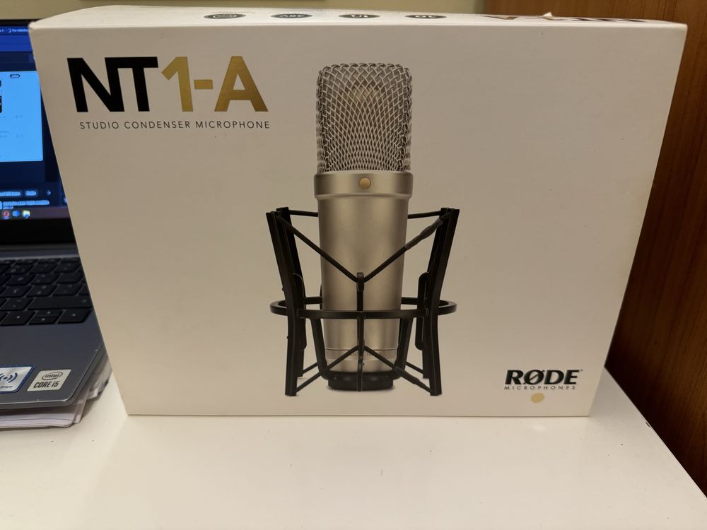 Rode NT1-A na caixa original