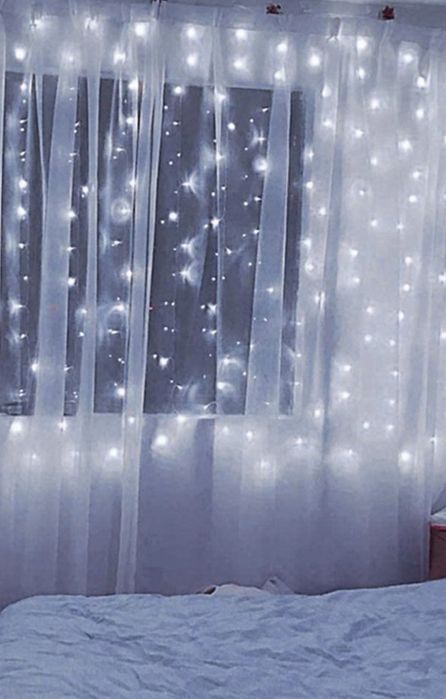 Kurtyna świetlna, zasłona świetlna, łapki świąteczne 3×2m