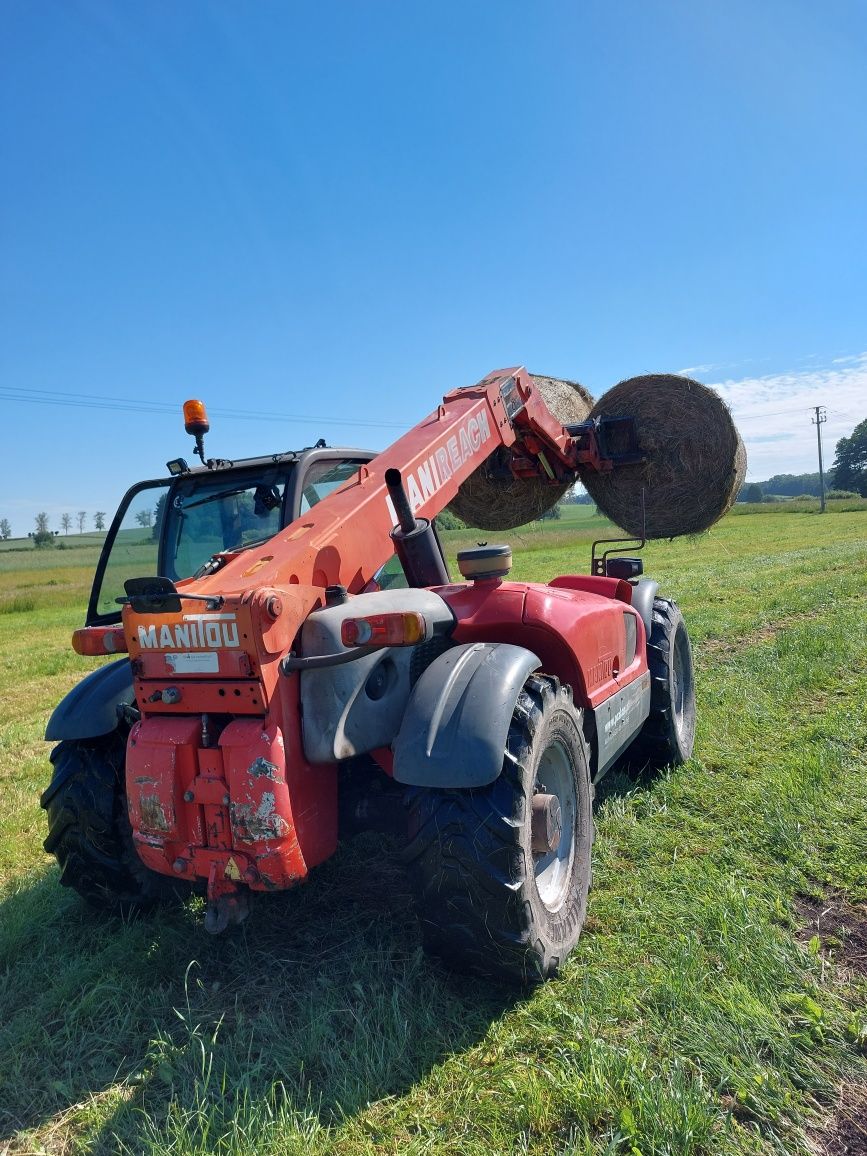 Ładowarka manitou 634 łyżka paleciak