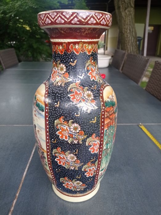 Wazon chiński 36 cm piękny