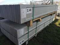 Podmurówka betonowa uranos 248 x20 Panele Ogrodzenia-sprzedaż montaż