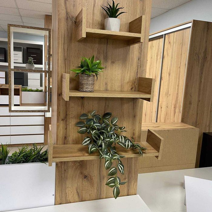 Книжкові полички,комплект 3-х полиць,меблі для вітальні,для декору.