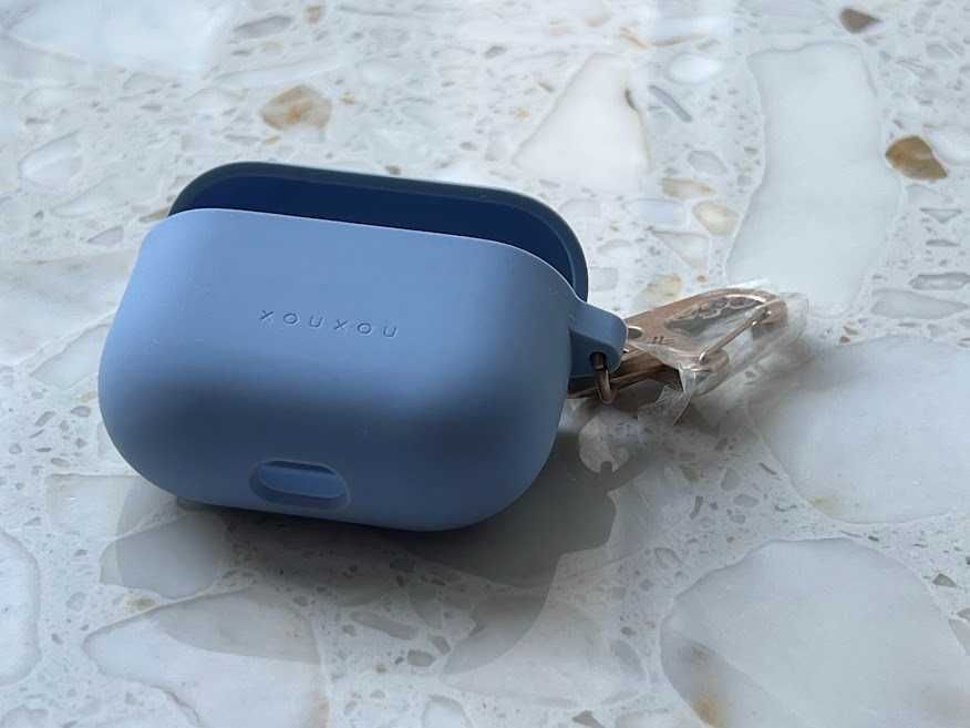 Silicone arctic blue - etui XOUXOU AirPods Case Pro 1st gen 2nd gen