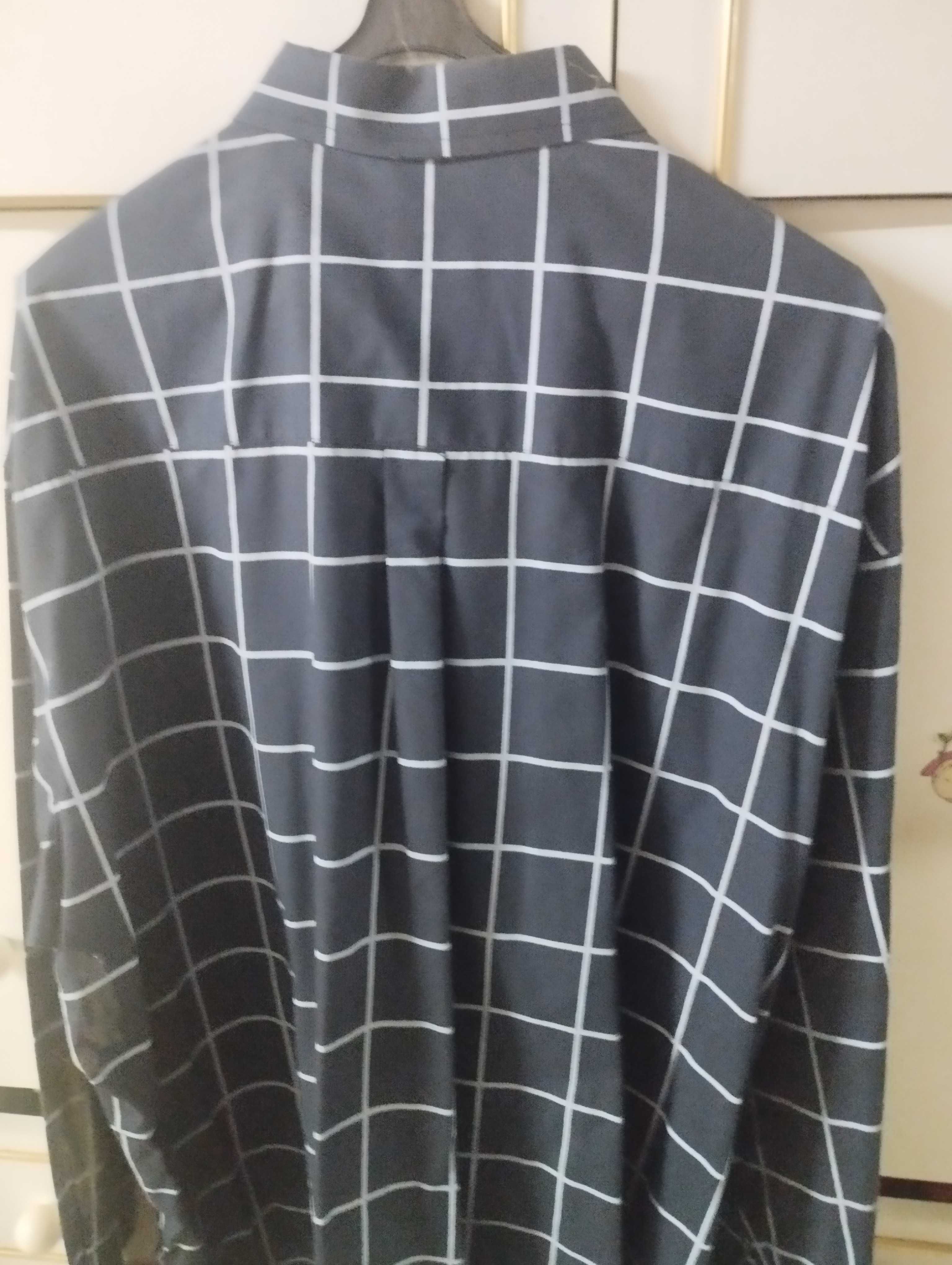 Camisa lacoste azul