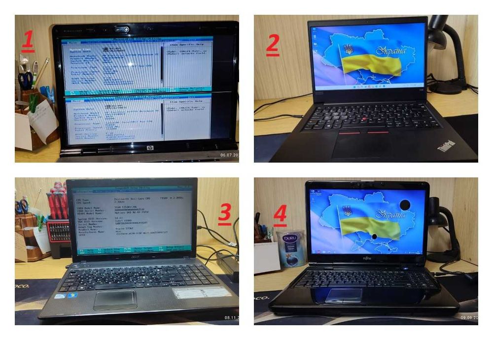 Продаються ноутбуки  всі разом