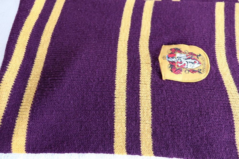 В'язаний шарф Гаррі Поттер Гриффіндор Хогвартс широкий довгий 200 см