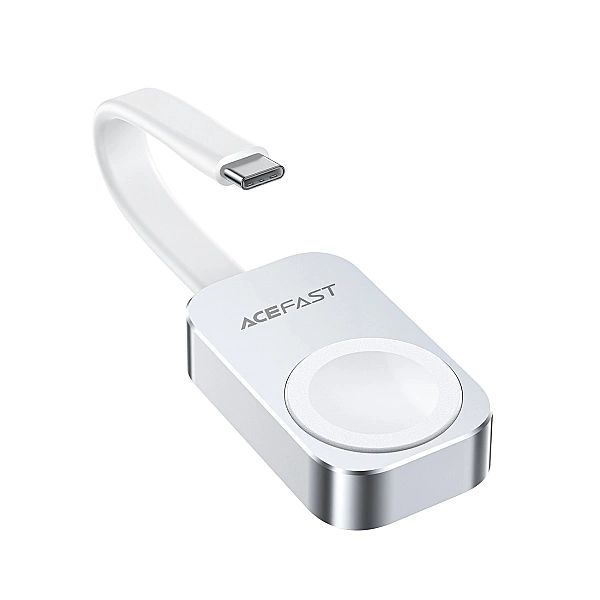Ładowarka bezprzewodowa Acefast E21/5W do Apple Watch - srebrna
