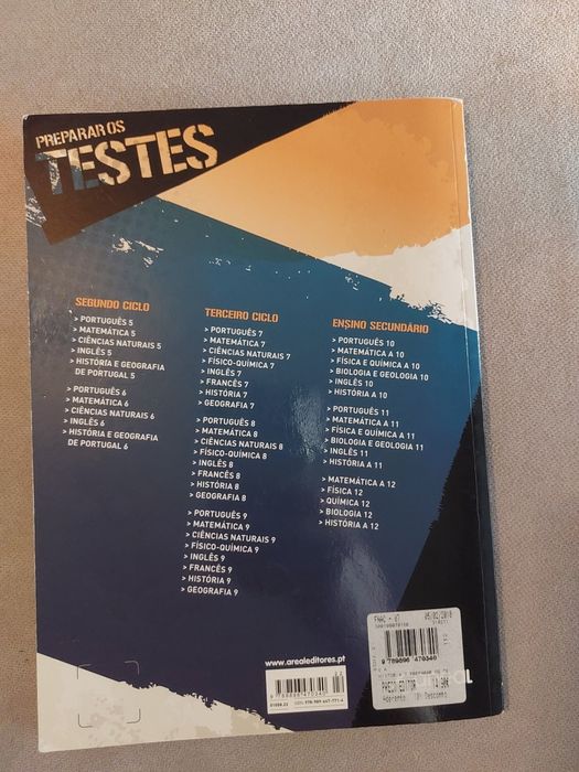 Livro Preparar os testes de História 7 ano