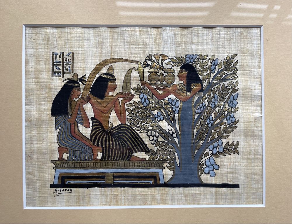 Papirus orygnial Egipt