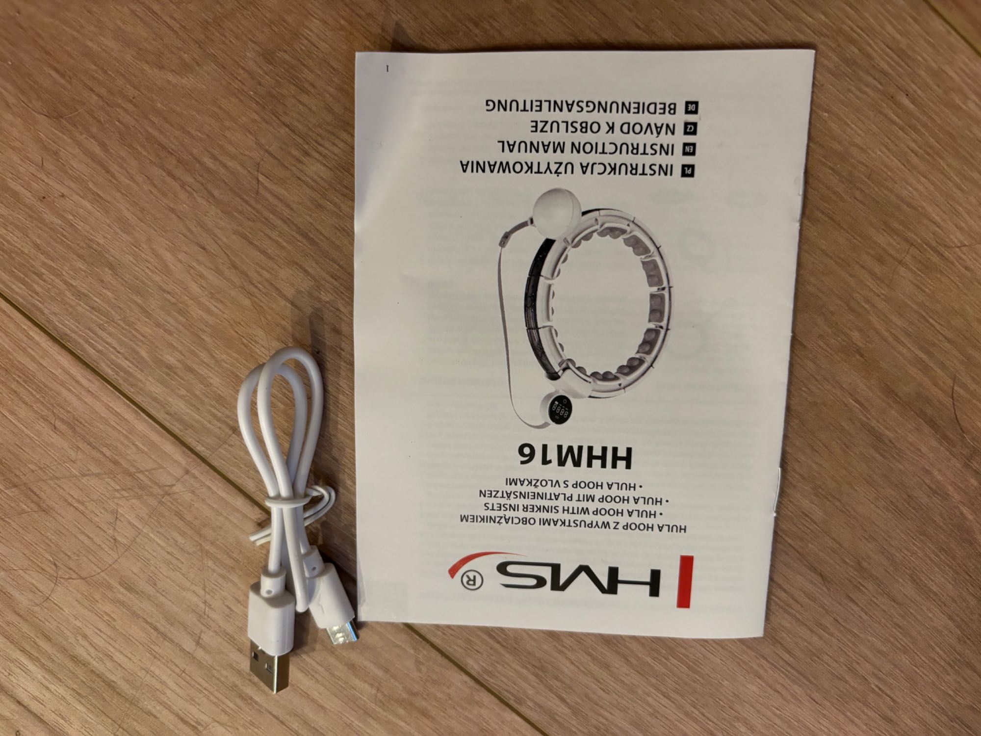 hula hoop z magnetycznymi wypustkami i obciazeniem