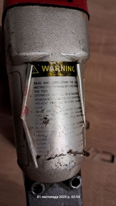 Пневмостеплер warling