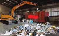 Działka przemysłowa przetwarzanie odpady recycling