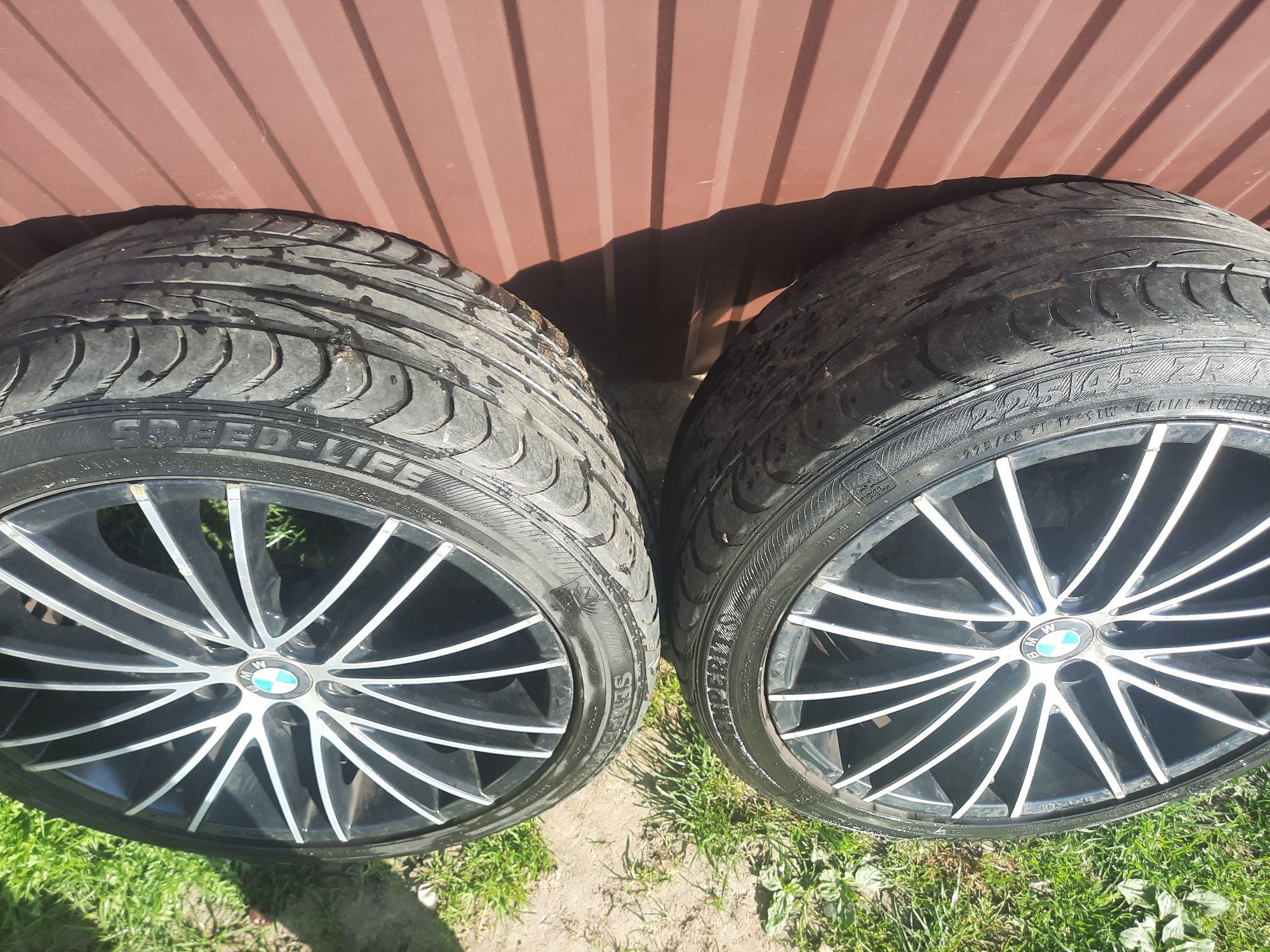 Alufelgi Bmw 17" 5x120 z oponami 225.45.17 zamiana