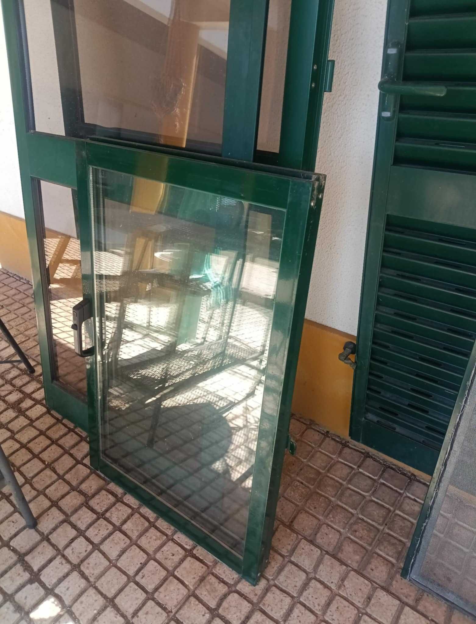 Janelas e Portas Alumínio Vidro Duplo Usado