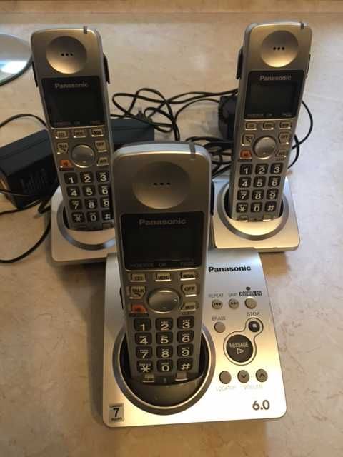 Zestaw telefonów stacjonarnych Panasonic