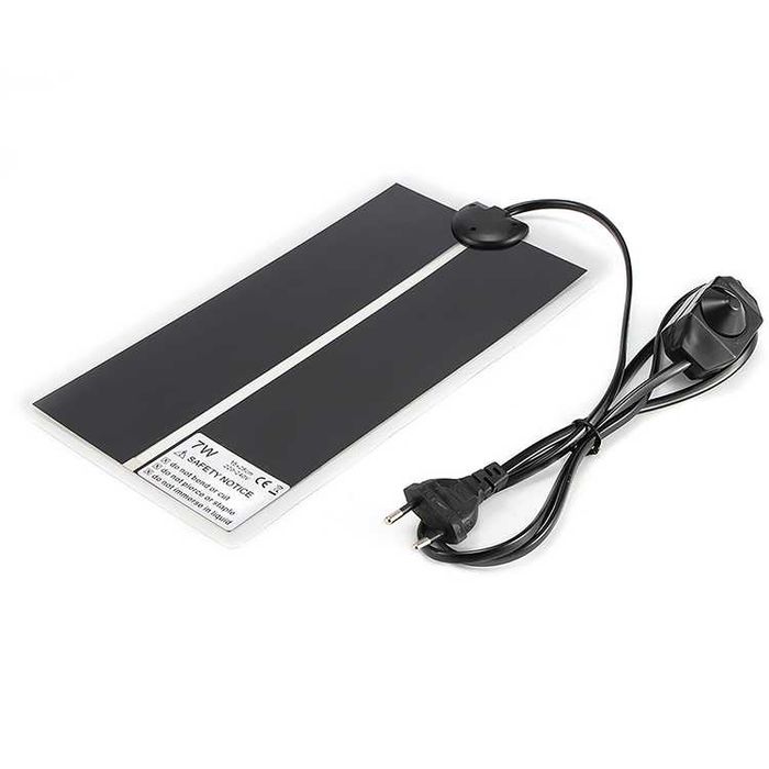 mata grzewcza grzejna - do roślin, sadzonek, ziół, 20w, duża - 28x42cm