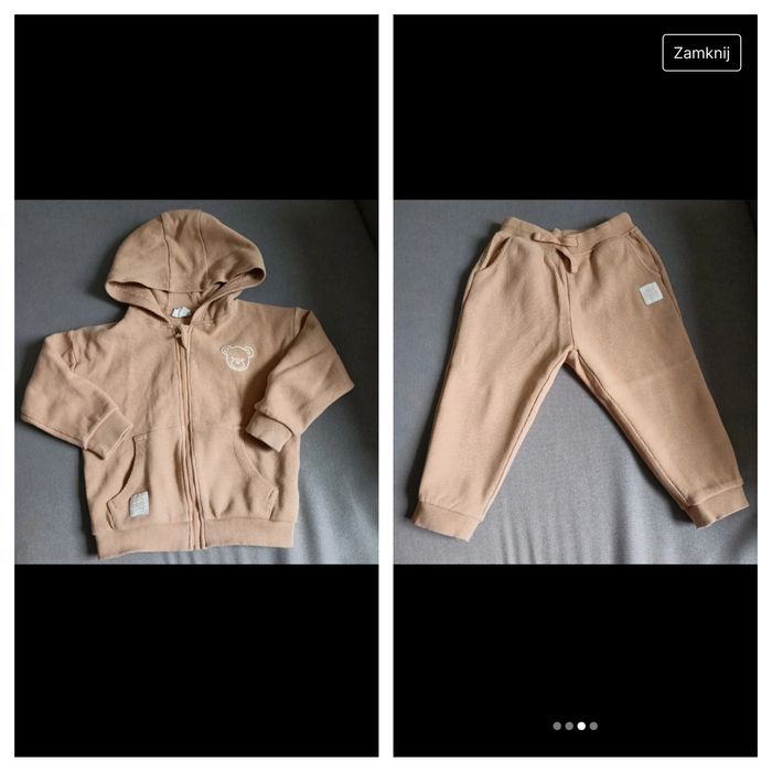 Zestaw dresowy dla chlopca 86