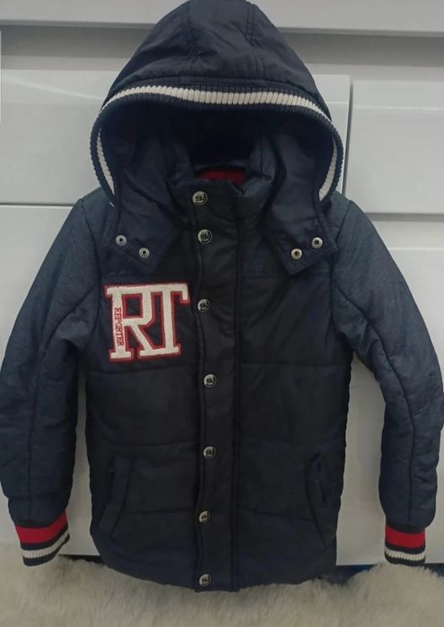Kurtka zimowa chłopięca rozmiar 134 Reporter