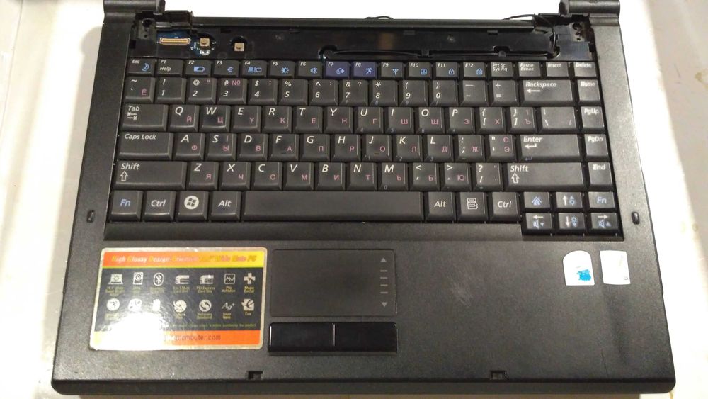 Ноутбук samsung R20 по запчастям