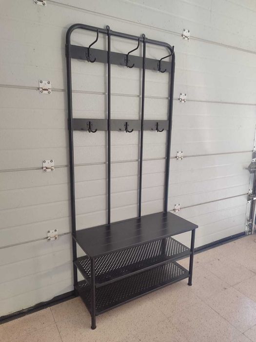 Cabide e sapateira modelo pinnig