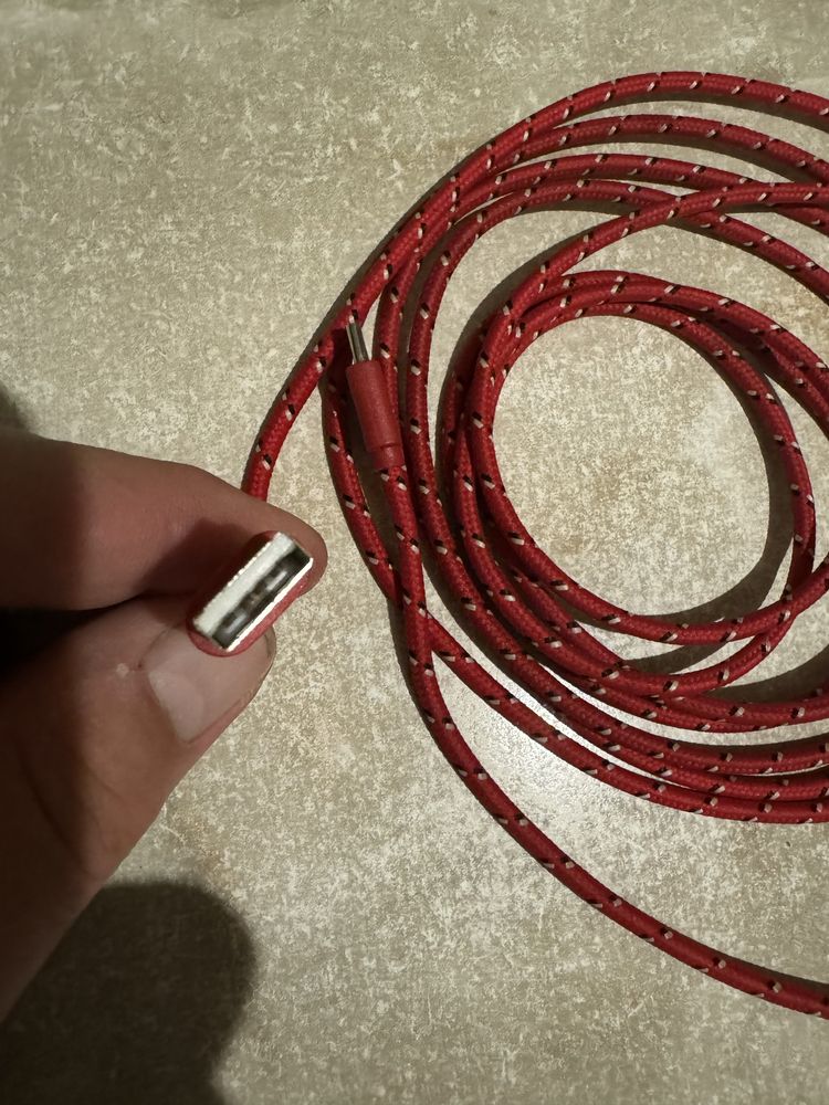 USB Type C 3 m Довгий на 3 метри Зарядний кабель доя телефона андроїд
