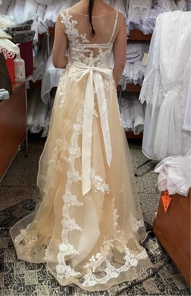 Suknia ślubna boho