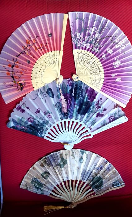 Чудові, яскраві  віяла.