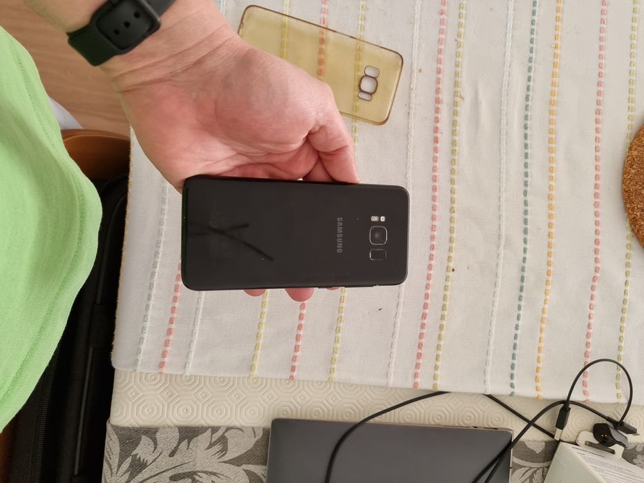 Samsung s8 ecrã danificado