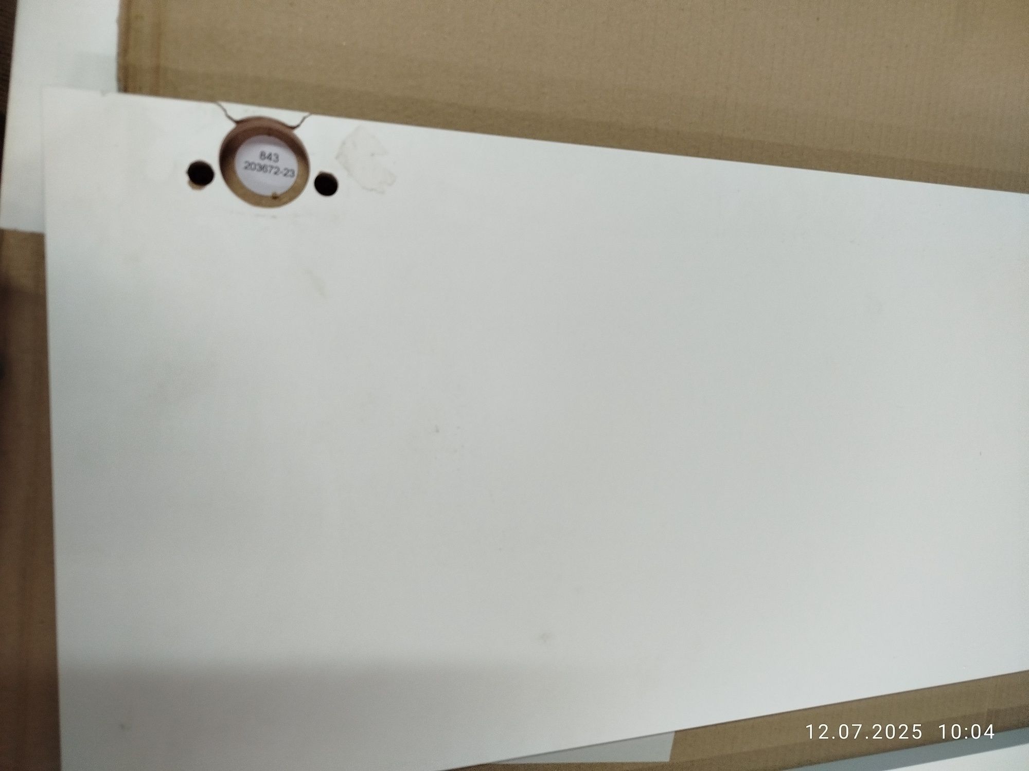 Zestaw 2 frontów kuchennych F37/77 Oxford błękitny delinia iD