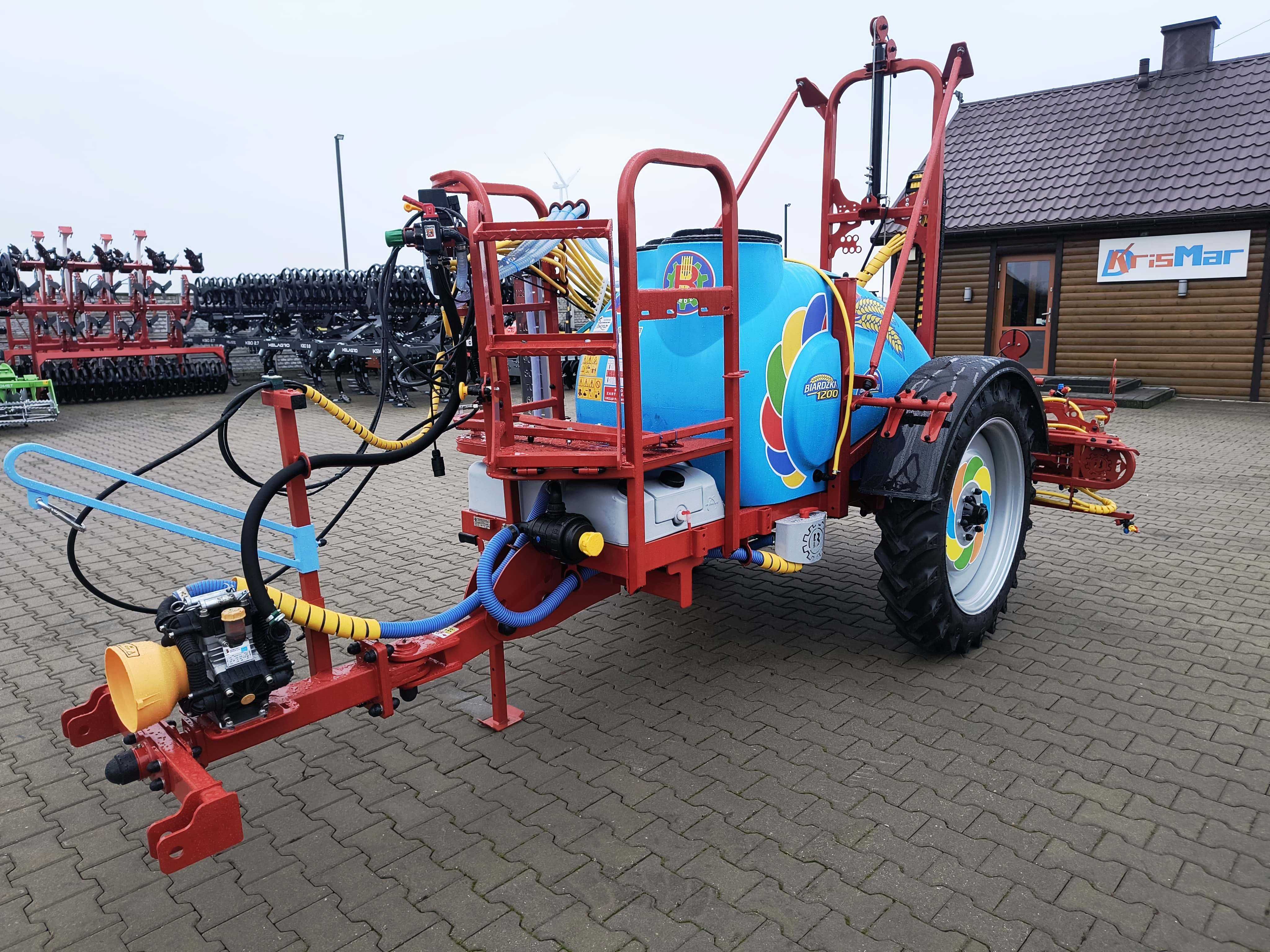 Opryskiwacz Ciągany Biardzki 1200l 1500l JarMet Brandi Lance 15m 2000l