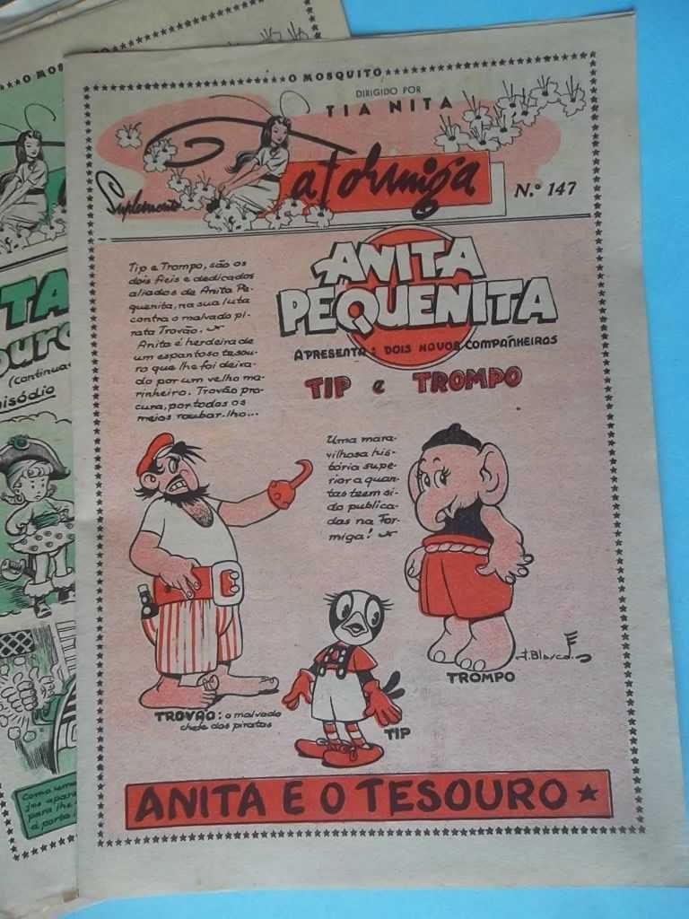 A FORMIGA - Suplemento do Mosquito (1943) - N.º 46 a 180