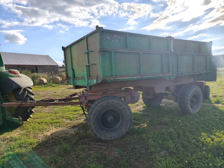 Przyczepa rolnicza niemiecka 8t