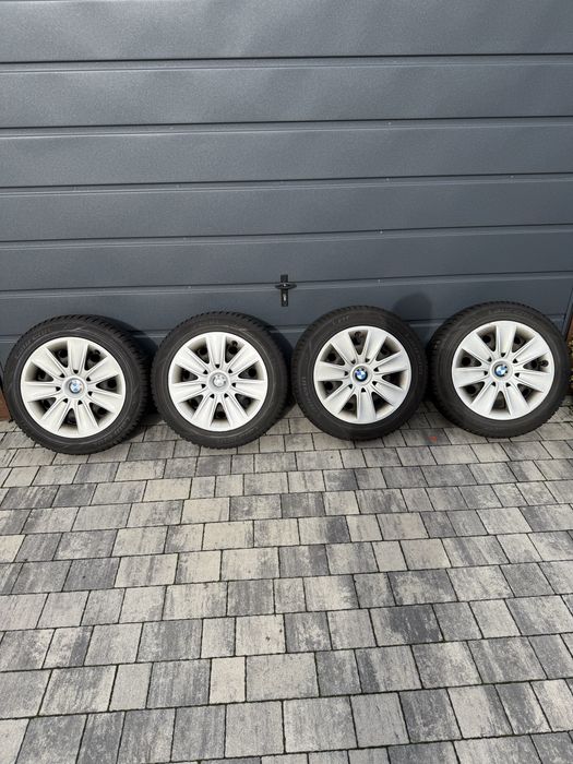 Sprzedam koła zimowe BMW z oryginalnymi oponami, 205/55/16!