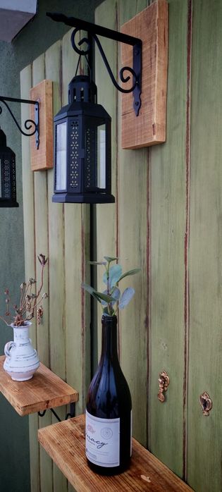 Portas antigas recicladas /Candeeiros