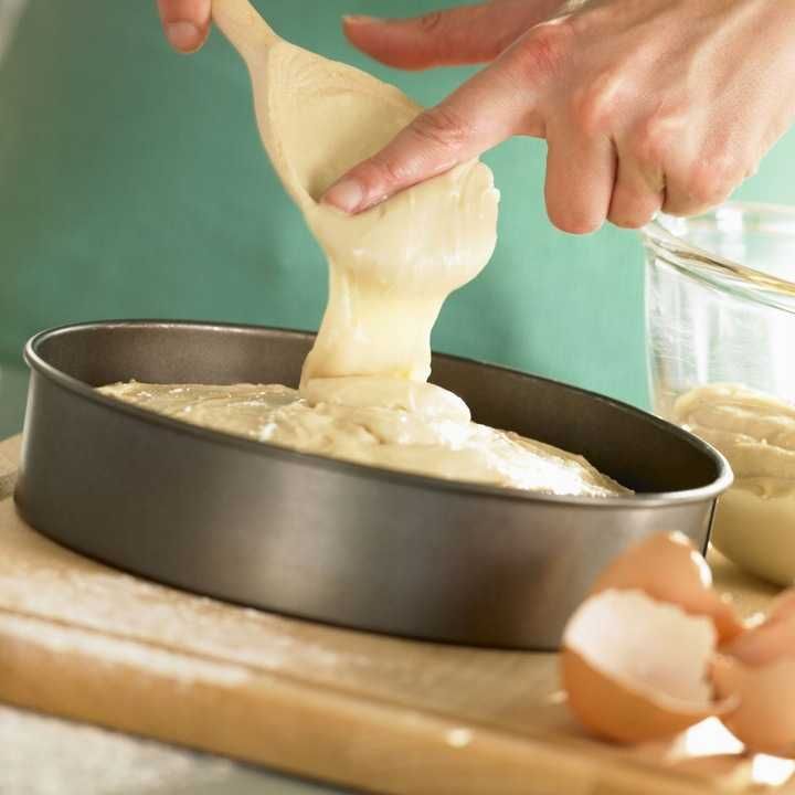 3 X TORTOWNICA Okrągła BLACHA do Pieczenia CIAST TORTÓW Forma 24 26 28