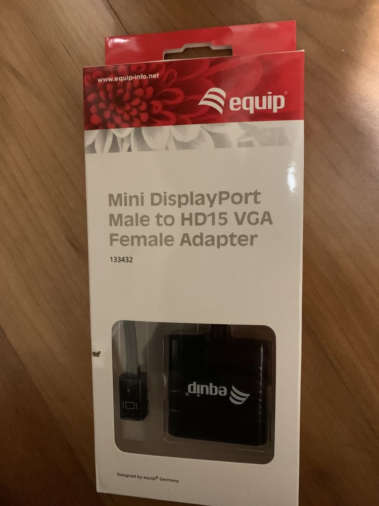 Adaptador Mini DP to VGA