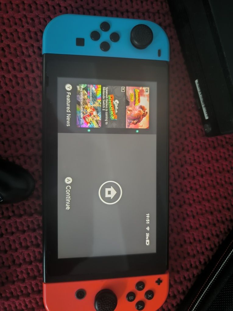 Nintendo switch + etui